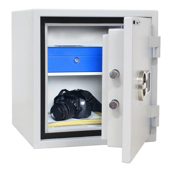 Rottner feuersicherer Dokumententresor S2 Fire Safe 40 Elektronikschloss grau T06018